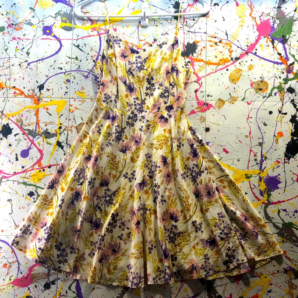 Old Navy Flowered Spring Dress Size Small